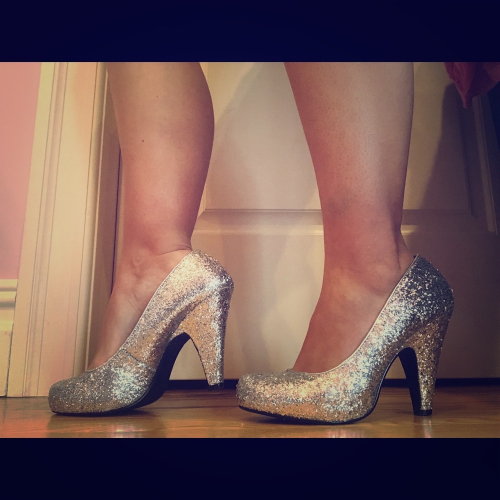 Sparkly heels!